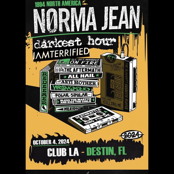 Norma Jean/Darkest Hour/I AM TERRIFIED - Club LA, Destin FL